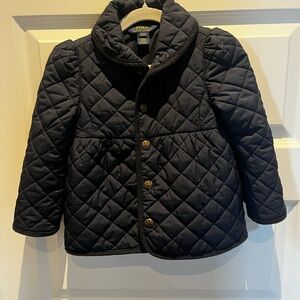 Polo by Ralph Lauren Kids Navy Quilted Puffer Coat